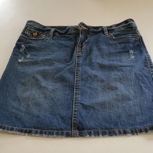 Old navy denim skirt size 10